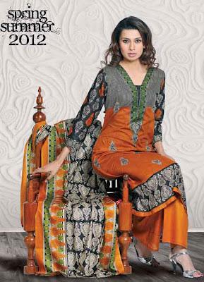 Rashid Textiles Spring Summer Lawn Complete Collection 2012