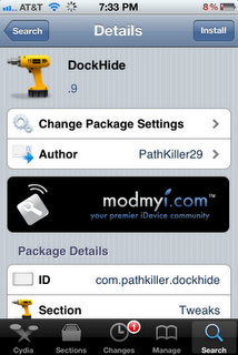 DockHide For iOS