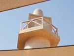 Minaret with gold mosaics