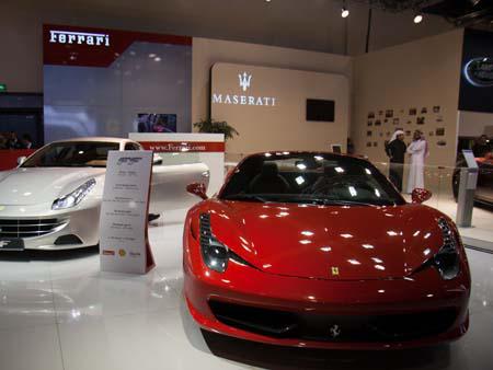 Ferrari 458 Spider and Ferrari FF