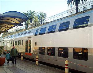 Picture of the Train of Morocco in the Rabat M...