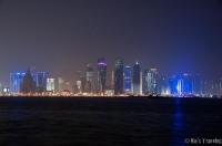 Doha, a moments before the fireworks