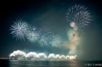 Fireworks celebrating the National Day....