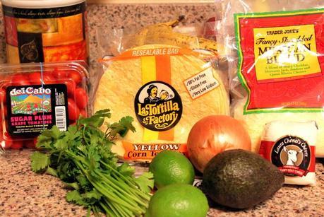 Vegetarian Tortilla Soup with Creative Toppings