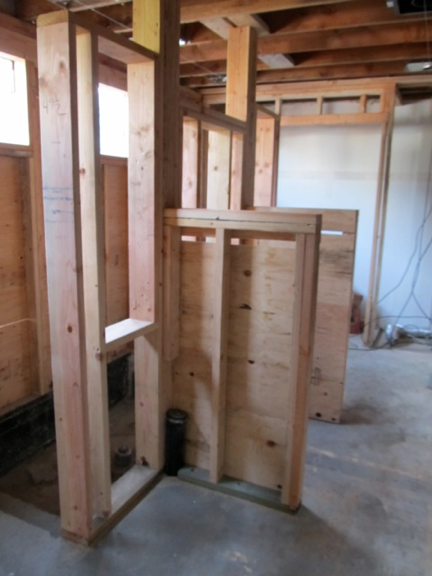 A Master Bath Renovation – The Framing Stage