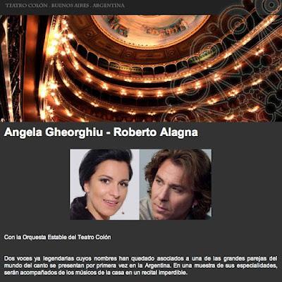 Tickets for concert @Teatro Colon now on sale