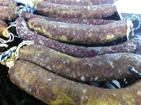 catalonia wine_sausages