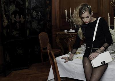 First Look: Alice Dellal for Chanel Campaign Shots released