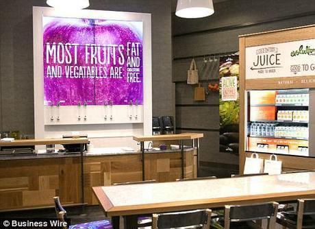 Evolution Fresh! Starbucks launches new juice bar, complete with ‘interactive juice wall’