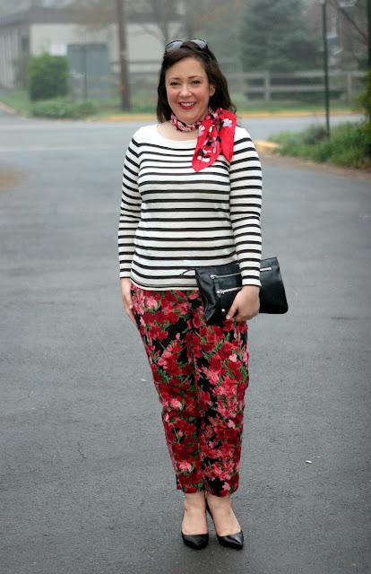 Thursday - Florals and Stripes