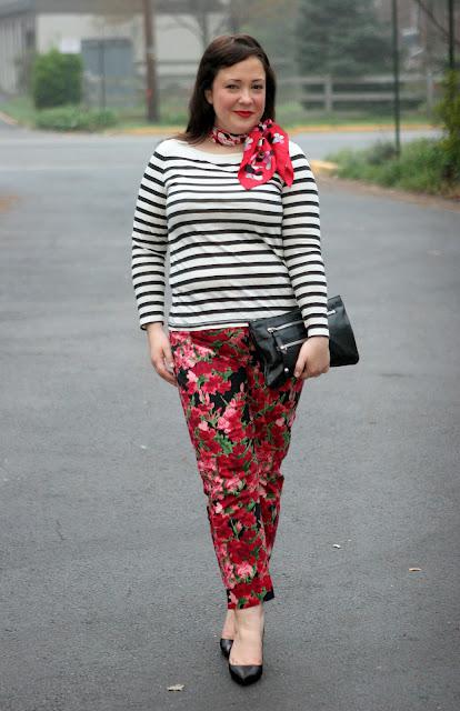 Thursday - Florals and Stripes