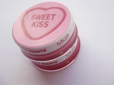 MUA and Love Hearts lip balm