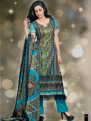 Dawood Gold Lawn Collection 2012 By Dawood Textiles