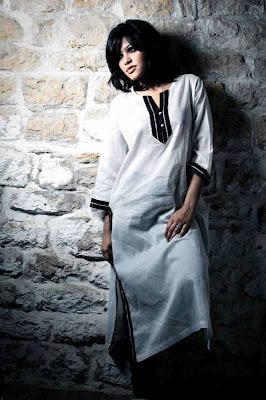 New Trend Poetry Painted Dresses Summer Collection 2012 by Ayesha Khurram