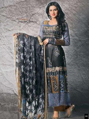 Dawood Jacquard Lawn Collection 2012 By Dawood Textiles