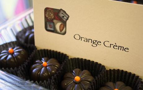 Danville, Indiana: Confection Delights Orange Creme Chocolates
