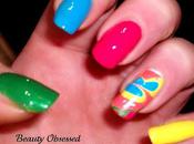 Year's Challenge Week Skittle Mani