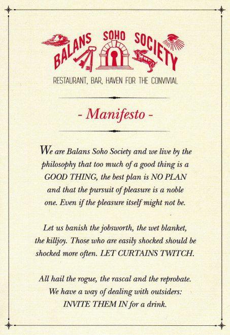 A Manifesto for Life