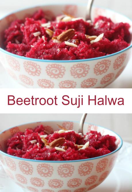 Beetroot Suji Halwa: Rava Halwa With Beetroot