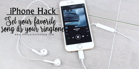 iPhone Hack: Set your favorite song as your ringtone