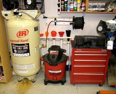 How to install Air Compressor in the Garage