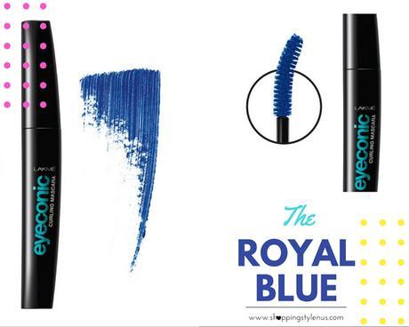 Lakme Eyeconic Mascara in Royal Blue