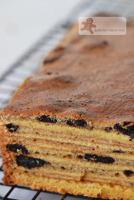 Oreo Cream Cheese Kek Lapis / Lapis Legit / Spekkoek/ Indonesian Layer Cake