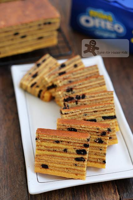 oreo cream cheese kek lapis legit spekkoek
