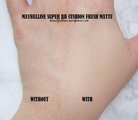Review:  Maybelline Super BB Cushion Fresh Matte