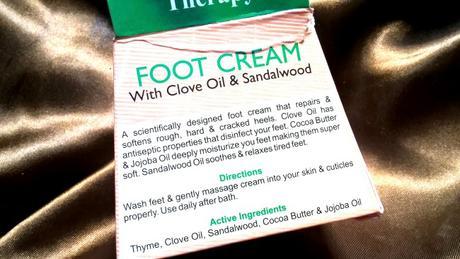 Vaadi Herbal Foot Cream Review
