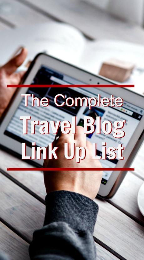 A comprehensive list of travel blog link up opportunities, blog hops and link parties that focus on travel articles and/or travel photography.