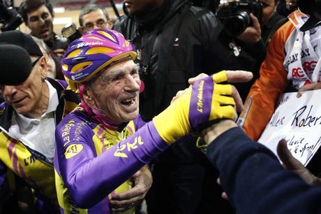 105-Year Old Cyclist Sets New World Record