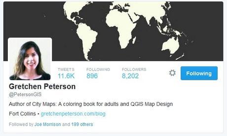 Gretchen Peterson Twitter QGIS