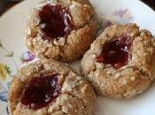 Almond Thumbprint Cookies (Dairy, Gluten/Grain, Refined Sugar Free)