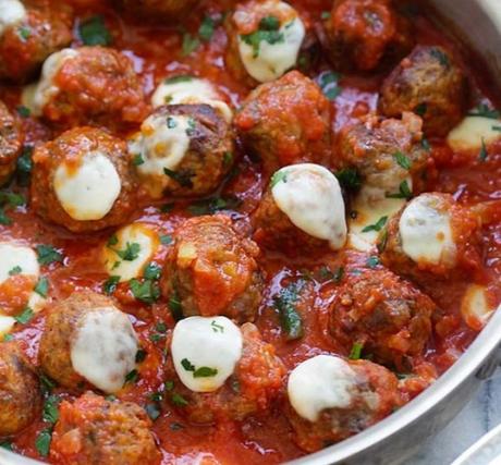 One Pot Meatball Casserole