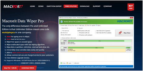 Wipe & Shred Your Storage With Macrorit Disk Partition Wiper Pro