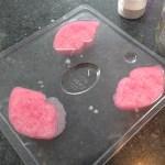 Valentines Day Kisses Melt And Pour Recipe Light Pink Pearl Colored Kisses 