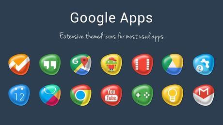 Pebbles Apex/Nova Icon Theme v4.1.0 APK
