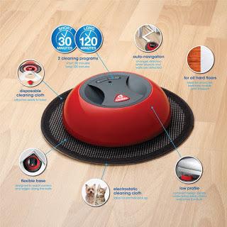 Image: The innovative O-Duster Robotic Floor Cleaner makes your life easier with faster and simpler floor dusting title=
