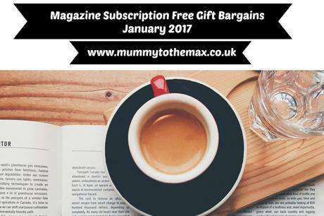 Magazine Subscription Free Gift Bargains January 2017