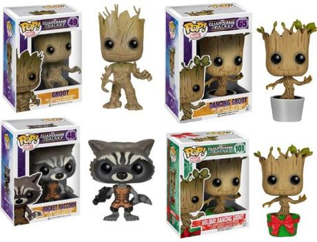 Pop! Guardians of the Galaxy Bobble Head Figures