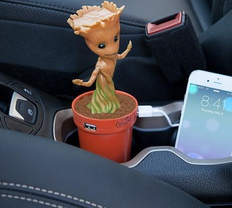 Baby Groot USB Car Charger