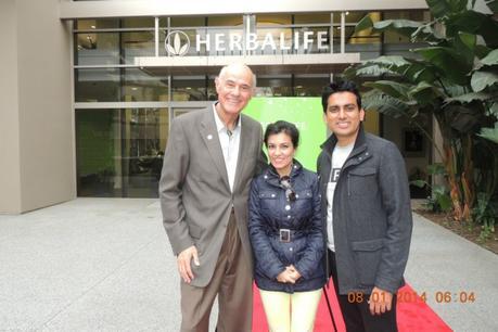 Wellness Jiva Preeti Rao with Dr Steve Henig, (Chief Scientific Officer, Herbalife)