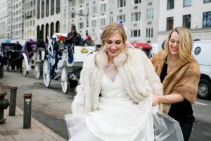 Mallory and Adam’s Christmas Central Park Wedding