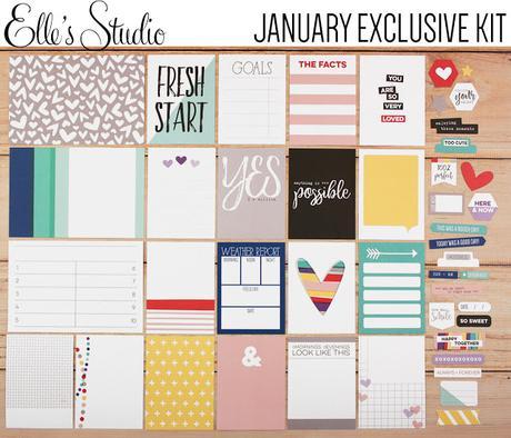 Elle's Studio | January projects + kits