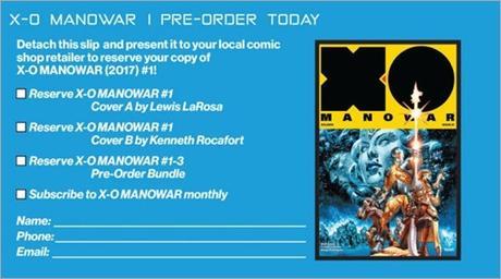 X-O Manowar Preorder Coupon