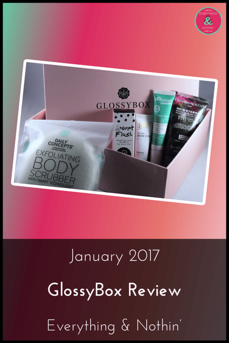 January 2017 GlossyBox Review