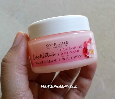 Oriflame Love Nature Nourishing Wild Rose Dry Skin Day & Night Cream Review