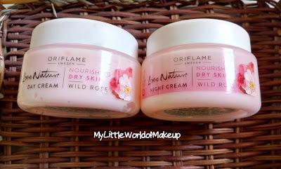 Oriflame Love Nature Nourishing Wild Rose Dry Skin Day & Night Cream Review