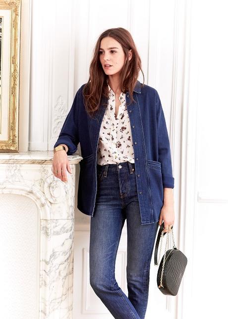 Elevated Basics: A Few Good Jackets long denim jacket